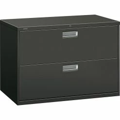 HON Brigade 600 Series Lateral File Cabinet, A4/Legal/Letter, 2-Drawer, Charcoal, 42"W -File Cabinets Shop unnamed file 1005