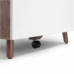 Union & Scale™ MidMod 2-Drawer Lateral File Cabinet, Locking, Letter/Legal, White/Espresso, 29" (UN56967) -File Cabinets Shop unnamed file 107