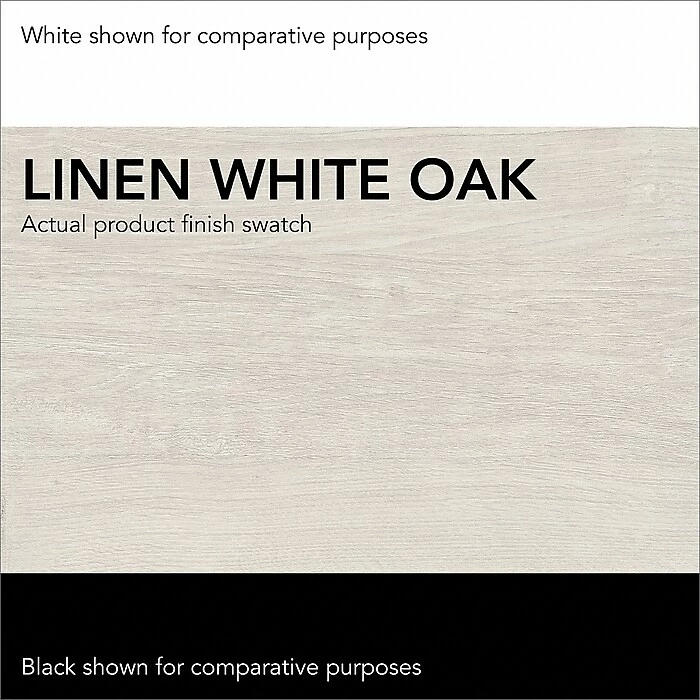 Bush Furniture Saratoga 2-Drawer Lateral File Cabinet, Linen White Oak (EX45754-03) 9 Bush Furniture Saratoga 2-Drawer Lateral File Cabinet, Linen White Oak (EX45754-03) - Image 7