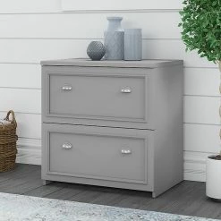 Bush Furniture Fairview 2 Drawer Lateral File Cabinet, Cape Cod Gray, (WC53581-03) -File Cabinets Shop unnamed file 1086