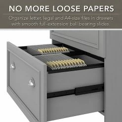 Bush Furniture Fairview 2 Drawer Lateral File Cabinet, Cape Cod Gray, (WC53581-03) -File Cabinets Shop unnamed file 1087