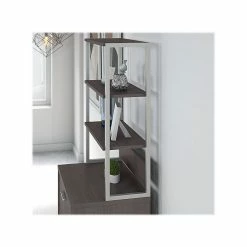 Office By Kathy Ireland® Method 2-Drawer Lateral File Cabinet W/Hutch, Locking, Letter/Legal, Storm Gray, 29.76" (MTH012SGSU) -File Cabinets Shop unnamed file 1109