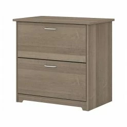 Bush Furniture Cabot 2-Drawer Lateral File Cabinet, Letter/Legal, Ash Gray, 31" (WC31280)
