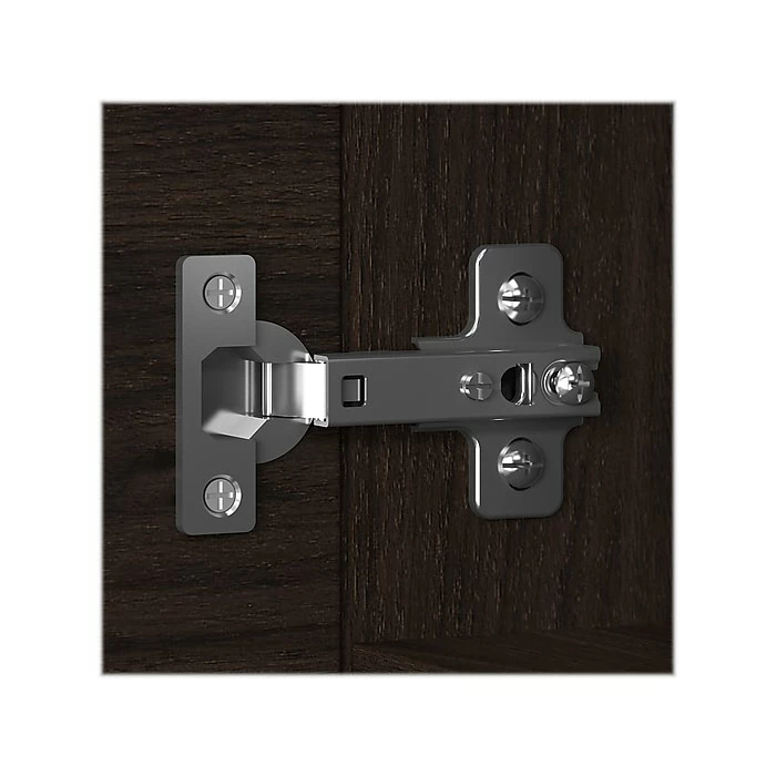 Bush Business Furniture Office 500 2-Drawer Lateral File Cabinet With Hutch, Letter/Legal, Black Walnut, 35.67" (OF5007BWSU) 8 Bush Business Furniture Office 500 2-Drawer Lateral File Cabinet With Hutch, Letter/Legal, Black Walnut, 35.67" (OF5007BWSU) - Image 6