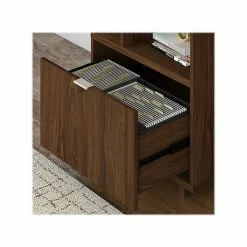 Kathy Ireland® Home By Bush Furniture Madison Avenue Single-Drawer Lateral File Cabinet, Modern Walnut, 27.17" (MDF127MW-03) -File Cabinets Shop unnamed file 1134