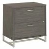 Office By Kathy Ireland® Method Lateral File Cabinet - Assembled, Cocoa (KI70104SU)