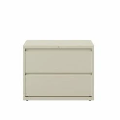Staples Commercial 2 File Drawers Lateral File Cabinet, Locking, Putty/Beige, Letter/Legal, 36"W (20052D) -File Cabinets Shop unnamed file 116