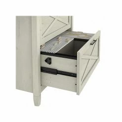 Bush Furniture Key West 2-Drawer Lateral File Cabinet, Letter/Legal, Linen White Oak, 30" (KWF130LW-03) -File Cabinets Shop unnamed file 1181