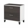 Bush Furniture Somerset 2-Drawer Lateral File Cabinet, Letter/Legal, Storm Gray/White, 30" (WC81080) -File Cabinets Shop unnamed file 1213