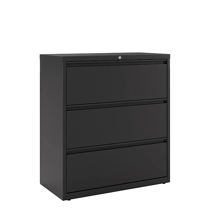 Staples HL8000 Commercial 3-Drawer Lateral File Cabinet, Locking, Letter/Legal, Gray, 36"W (23200D) 9 Staples HL8000 Commercial 3-Drawer Lateral File Cabinet, Locking, Letter/Legal, Gray, 36"W (23200D) - Image 7