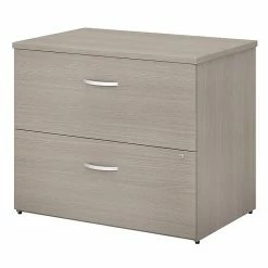 Bush Business Furniture Studio C 2 Drawer Lateral File Cabinet, Sand Oak (SCF136SOSU)