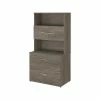Bush Business Furniture Office 500 2-Drawer Lateral File Cabinet, Locking, Letter/Legal, Modern Hickory, 35.67" (OF5007MHSU) -File Cabinets Shop unnamed file 1356