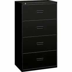HON Lateral File, 4 Drawers, Molded Pull, 30"W, Black Finish (BSX434LP) 8 HON Lateral File, 4 Drawers, Molded Pull, 30"W, Black Finish (BSX434LP) -File Cabinets Shop unnamed file 1388