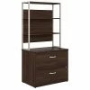 Bush Business Furniture Hybrid 2-Drawer Lateral File Cabinet With Shelves, Letter/Legal, Black Walnut, 36"W (HYB018BWSUFA) 1 Bush Business Furniture Hybrid 2-Drawer Lateral File Cabinet With Shelves, Letter/Legal, Black Walnut, 36"W (HYB018BWSUFA) -File Cabinets Shop unnamed file 1451