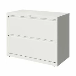 Hirsh HL10000 Series 2-Drawer Lateral File Cabinet, Locking, Letter/Legal, White, 36" (23700) 7 Hirsh HL10000 Series 2-Drawer Lateral File Cabinet, Locking, Letter/Legal, White, 36" (23700) -File Cabinets Shop unnamed file 1461