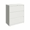 Hirsh HL10000 Series 3-Drawer Lateral File Cabinet, Locking, Letter/Legal, White, 36" (23701)
