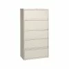 Hirsh HL10000 Series 5-Drawer Lateral File Cabinet, Locking, Letter/Legal, Putty, 36" (17901) -File Cabinets Shop unnamed file 1465