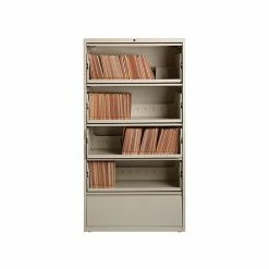 Hirsh HL10000 Series 5-Drawer Lateral File Cabinet, Locking, Letter/Legal, Putty, 36" (17901) 13 Hirsh HL10000 Series 5-Drawer Lateral File Cabinet, Locking, Letter/Legal, Putty, 36" (17901) -File Cabinets Shop unnamed file 1468