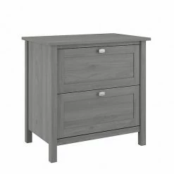 Bush Furniture Broadview 2-Drawer Lateral File Cabinet, Letter/Legal, Modern Gray, 30.79" (BDF131MG-03)