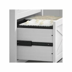 Bush Furniture Key West 2-Drawer Lateral File Cabinet, Letter/Legal, Pure White Oak, 30" (KWF130WT-03) -File Cabinets Shop unnamed file 1487