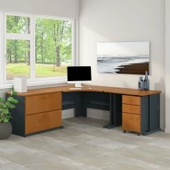 Bush Business Furniture Cubix 36W Lateral File Cabinet, Natural Cherry/Slate, (WC57454PSU) -File Cabinets Shop unnamed file 1552