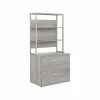 Bush Business Furniture Hybrid 2-Drawer Lateral File Cabinet With Shelves, Letter/Legal, Platinum Gray, 36" (HYB018PGSU) -File Cabinets Shop unnamed file 1553