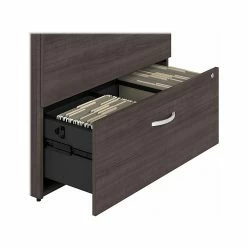 Bush Business Furniture Hybrid 2-Drawer Lateral File Cabinet, Letter/Legal, Storm Gray, 36" (HYF136SGSU-Z) 15 Bush Business Furniture Hybrid 2-Drawer Lateral File Cabinet, Letter/Legal, Storm Gray, 36" (HYF136SGSU-Z) -File Cabinets Shop unnamed file 1569