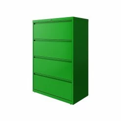 Hirsh HL10000 Series 4-Drawer Lateral File Cabinet, Locking, Letter/Legal, Screaming Green, 36" (24256) -File Cabinets Shop unnamed file 1574