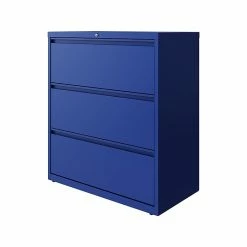Hirsh HL10000 Series 3-Drawer Lateral File Cabinet, Locking, Letter/Legal, Classic Blue, 36" (24254) -File Cabinets Shop unnamed file 1621