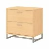 Office By Kathy Ireland® Method 2-Drawer Lateral File Cabinet, Locking, Letter/Legal, Natural Maple, 29.76" (KI70304SU)