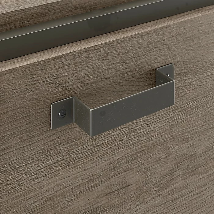 Bush Furniture Refinery 2-Drawer Lateral File Cabinet, Letter/Legal, Restored Gray, 32" (RFF132RTG-03) 7 Bush Furniture Refinery 2-Drawer Lateral File Cabinet, Letter/Legal, Restored Gray, 32" (RFF132RTG-03) - Image 5