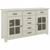 Bush Furniture Leonis 3-Drawer Buffet Cabinet, Letter/Legal, Lakewood White, 62" (LNT162LWSU) -File Cabinets Shop unnamed file 1719