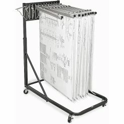 AdirOffice 12 Bracket Vertical File Rolling Stand For Blueprints, Black (613-BLK) 12 AdirOffice 12 Bracket Vertical File Rolling Stand For Blueprints, Black (613-BLK) -File Cabinets Shop unnamed file 1763