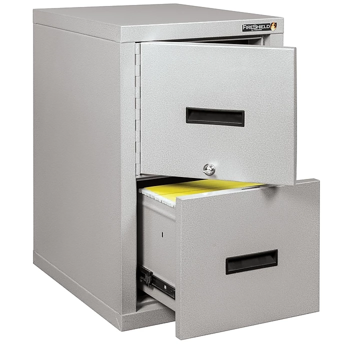 FireKing FireShield 2-Drawer Vertical File Cabinet, Arctic White, Letter/Legal, White Glove Delivery (2S1822-DDSSFI) 5 FireKing FireShield 2-Drawer Vertical File Cabinet, Arctic White, Letter/Legal, White Glove Delivery (2S1822-DDSSFI) - Image 3
