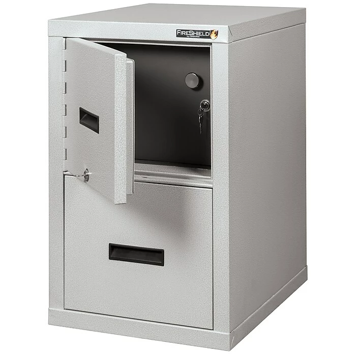 FireKing FireShield 2-Drawer Vertical File Cabinet, Arctic White, Letter/Legal, White Glove Delivery (2S1822-DDSSFI) 10 FireKing FireShield 2-Drawer Vertical File Cabinet, Arctic White, Letter/Legal, White Glove Delivery (2S1822-DDSSFI) - Image 8