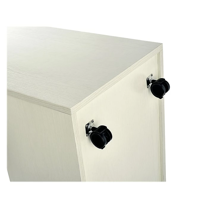 AdirOffice 50-Slot Roll File Cabinet, Mobile, White, 30", 2/Pack (626-WHI-2PK) 7 AdirOffice 50-Slot Roll File Cabinet, Mobile, White, 30", 2/Pack (626-WHI-2PK) - Image 5