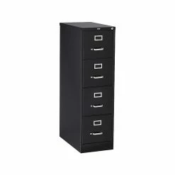 Staples 4 File Drawers Vertical File Cabinet, Locking, Black, Letter, 26.5"D (13444D) -File Cabinets Shop unnamed file 1869