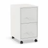 Staples 2-Drawer Vertical Mobile File Cabinet, Locking, Letter Size, White, 18''D (19634) -File Cabinets Shop unnamed file 1875