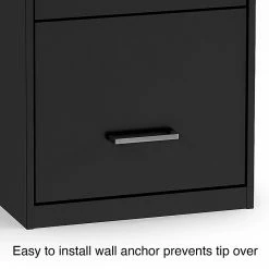 Staples 3-Drawer Light Duty Vertical File Cabinet, Locking, Letter, Black, 18"D (52151) -File Cabinets Shop unnamed file 1896