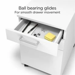 Union & Scale™ Essentials 3-Drawer Vertical File Cabinet, Mobile/Pedestal, Letter/Legal, White, 21" (UN56980) 13 Union & Scale™ Essentials 3-Drawer Vertical File Cabinet, Mobile/Pedestal, Letter/Legal, White, 21" (UN56980) -File Cabinets Shop unnamed file 1958