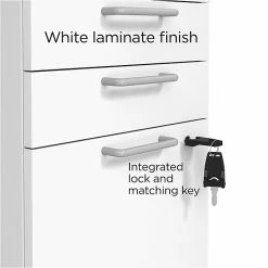 Union & Scale™ Essentials 3-Drawer Vertical File Cabinet, Mobile/Pedestal, Letter/Legal, White, 21" (UN56980) 14 Union & Scale™ Essentials 3-Drawer Vertical File Cabinet, Mobile/Pedestal, Letter/Legal, White, 21" (UN56980) -File Cabinets Shop unnamed file 1959