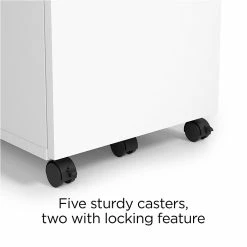 Union & Scale™ Essentials 3-Drawer Vertical File Cabinet, Mobile/Pedestal, Letter/Legal, White, 21" (UN56980) 15 Union & Scale™ Essentials 3-Drawer Vertical File Cabinet, Mobile/Pedestal, Letter/Legal, White, 21" (UN56980) -File Cabinets Shop unnamed file 1960