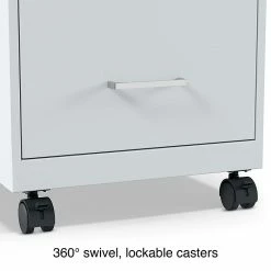 Staples 2-Drawer Light Duty Vertical File Cabinet, Locking, Letter, Gray, 18" (24363) -File Cabinets Shop unnamed file 1972