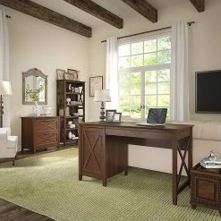 Bush Furniture Key West 2 Drawer Lateral File Cabinet, Bing Cherry (KWF130BC-03) -File Cabinets Shop unnamed file 199