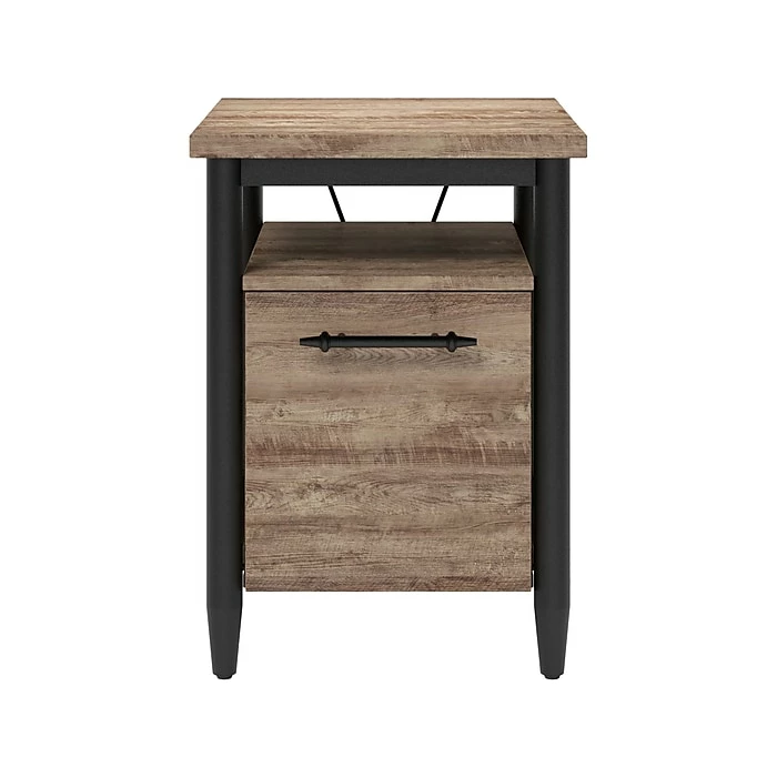 Thomasville Furniture Thomasville Breslyn 1-Drawer Vertical File Cabinet, Assembled, Letter/Legal, Crosscut Hickory, 20"D (SPLS-BRDF-TV) 3 Thomasville Furniture Thomasville Breslyn 1-Drawer Vertical File Cabinet, Assembled, Letter/Legal, Crosscut Hickory, 20"D (SPLS-BRDF-TV)