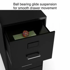 Staples 2-Drawer Light Duty Vertical File Cabinet, Locking, Letter, Black, 18"D (52142) -File Cabinets Shop unnamed file 2008