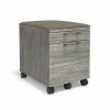 Union & Scale™ Prestige 2-Drawer Vertical File Cabinet, Mobile/Pedestal, Letter/Legal, Gray, 21" (UN56949)