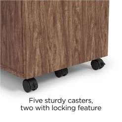 Union & Scale™ Essentials 3-Drawer Vertical File Cabinet, Mobile/Pedestal, Letter/Legal, Espresso, 21" (UN56981) 15 Union & Scale™ Essentials 3-Drawer Vertical File Cabinet, Mobile/Pedestal, Letter/Legal, Espresso, 21" (UN56981) -File Cabinets Shop unnamed file 2083