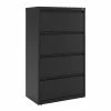 Staples 30" Wide Lateral File Cabinet, 4-Drawer, Assembled, Black, Letter/Legal (20070D) -File Cabinets Shop unnamed file 210