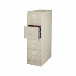 Staples 4-Drawer Vertical File Cabinet, Locking, Letter, Black, 25"D (25164D) -File Cabinets Shop unnamed file 2113
